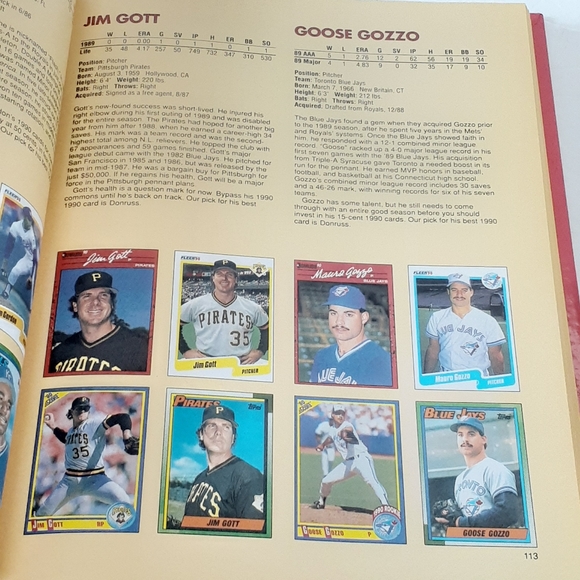 Vintage 1990 Complete Book Of 1990 Baseball Cards - Picture 2 of 15